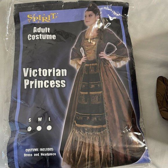 Victorian Gown Adult Costume by Spirit Halloween - Picture 2 of 7